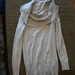 cowl neck thin sweater